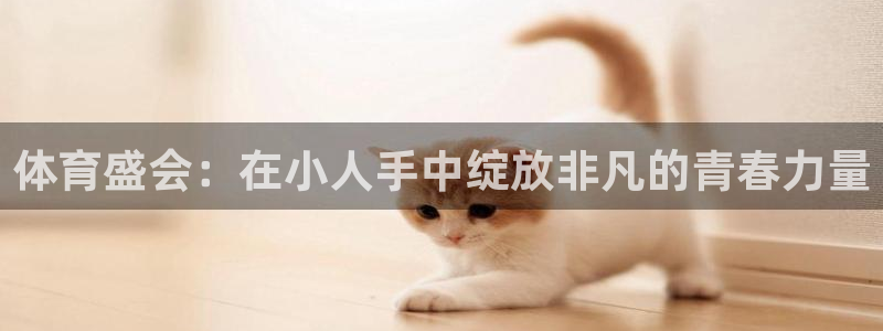 vsport体育：体育盛会：在小人手中绽放非凡的青春力量